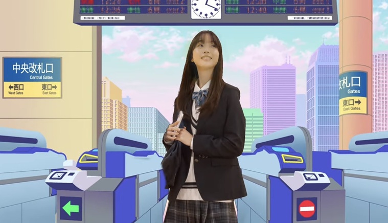 松本麗世 まつもとれいよ 日本信号 ガタンゴトン ミスセブンティーン
