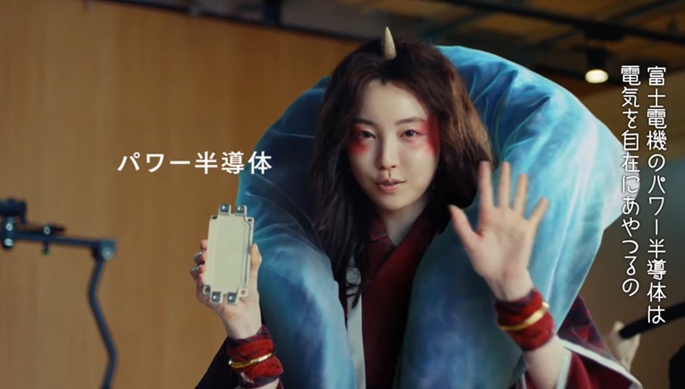 向里佑香 こうりゆうか DIVINE SHOGUN 将軍 日本随一の遊女お菊役 菊役 向里憂香 富士電機CM 富士電機風神雷神 斎藤工 風神役