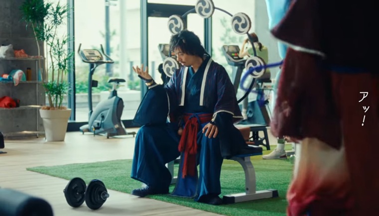 向里佑香 こうりゆうか DIVINE SHOGUN 将軍 日本随一の遊女お菊役 菊役 向里憂香 富士電機CM 富士電機風神雷神 斎藤工 風神役