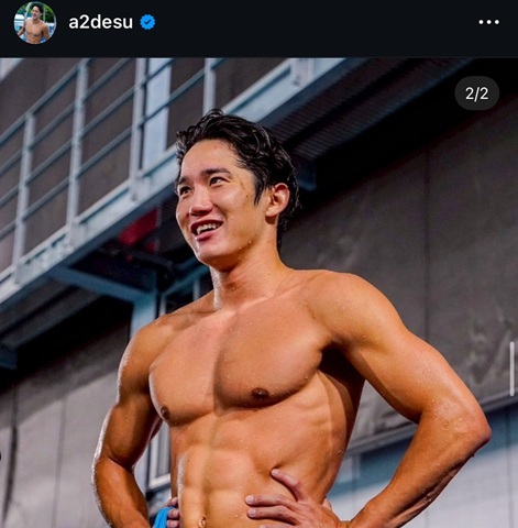 荒井陸 オフラインラブ あつし オフラインラブATSUSHI 水球 水球日本代表 ファイナルドラフト アスリート ネトフリ リアリティー ミミちゃん AIDEN オリンピック