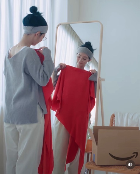 田中真琴 アマゾン Amazon CM Amazonショッピング　まこっちゃん　　感覚ピエロ　I am me.