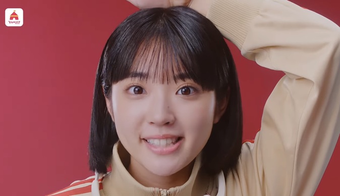 朝日奈まお あさひなまお ショートヘア ヤフーフリマ フリマアプリ Yahooフリマ Yahoo!フリマ CM
