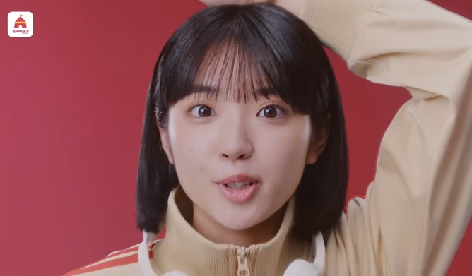 朝日奈まお あさひなまお ショートヘア ヤフーフリマ フリマアプリ Yahooフリマ Yahoo!フリマ CM