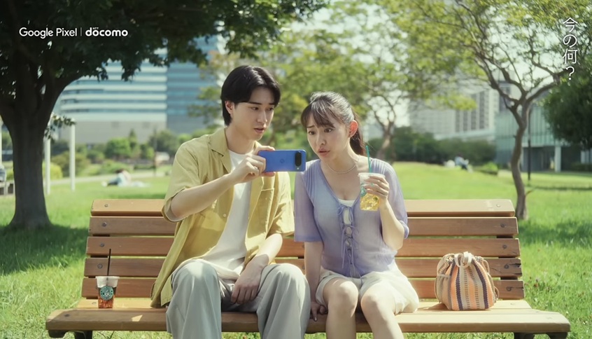 高崎かなみ　たかさきかなみ　Google Pixel ピクセル　僕と彼女とGemini　Gemini　ドコモCM