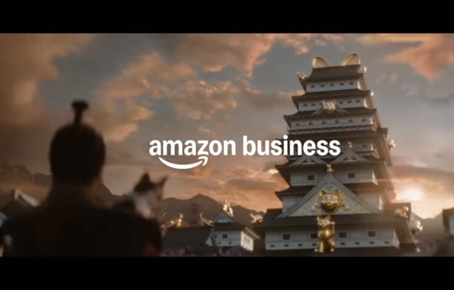 Amazon amazonビジネス　CM 大津朝陽　大津夕陽　ゆうひあさひ　双子俳優　双子芸能人　飛脚役