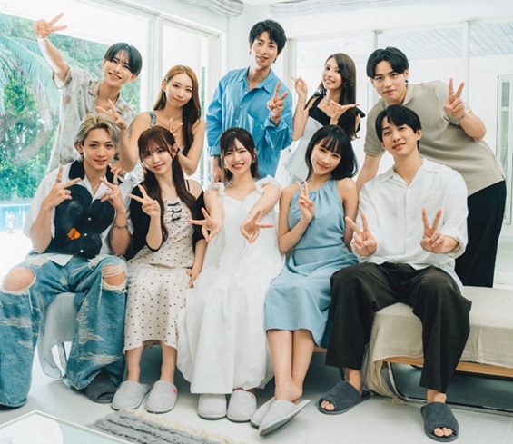 ラブキャッチャージャパン　ラブキャッチャー2 マネーキャッチャー　ABEMA　リアリティショー　恋リア　恋愛リアリティーショー　谷口彩菜　うらら　ホルトえみり　新木さくら　岡田サリオ　萬伊吹　清水海李　飛見龍哉　為国辰弥　小泉政男
