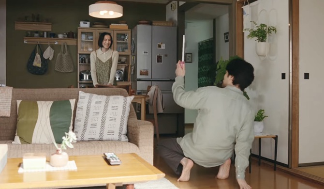 伊勢佳世　金麦　竹野内豊の妻役　金麦CM サントリー　金麦　発泡酒　いせかよ　花やか皿